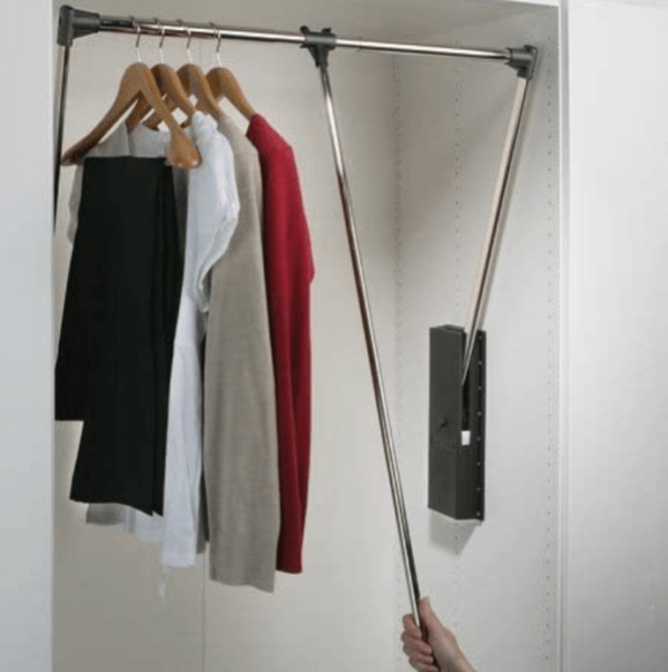 Ασανσέρ ντουλάπας  για το κατέβασμα ρούχων 85-115cm