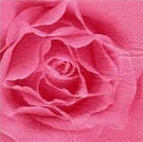 Χαρτοπετσέτες Decoupage 35 x 35 Αίσθηση ροζ
