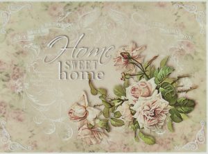 Ριζόχαρτο Α4 40gr Home Sweet Home Rose 3 R721