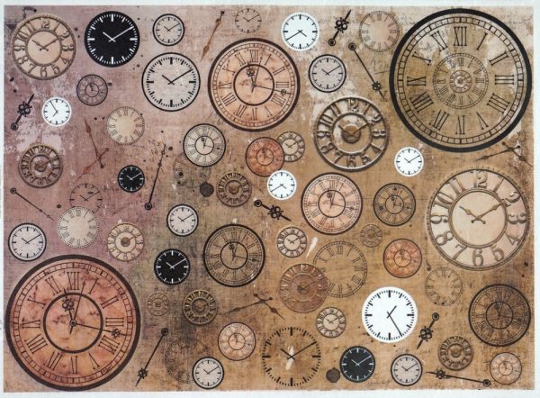 Ριζόχαρτο Α4 40gr  Vintage Clocks R1110