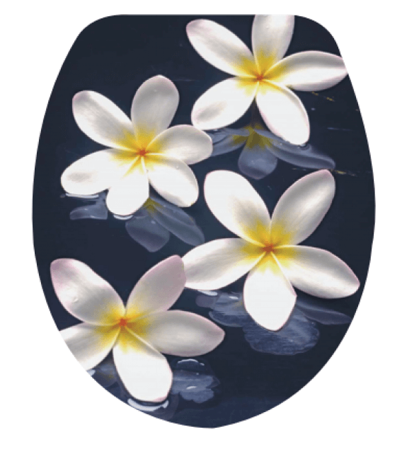 Καπάκι Κάλυμμα Λεκάνης σχέδιο λουλούδια Νο 203