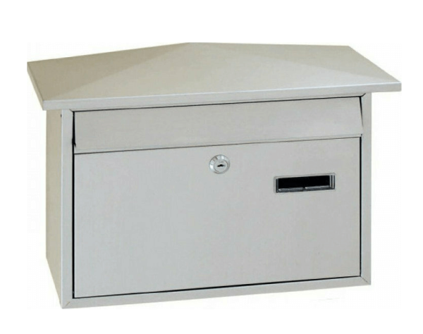 Γραμματοκιβώτιο Μεταλλικό 36x8x28.5cm νίκελ ματ TX-528