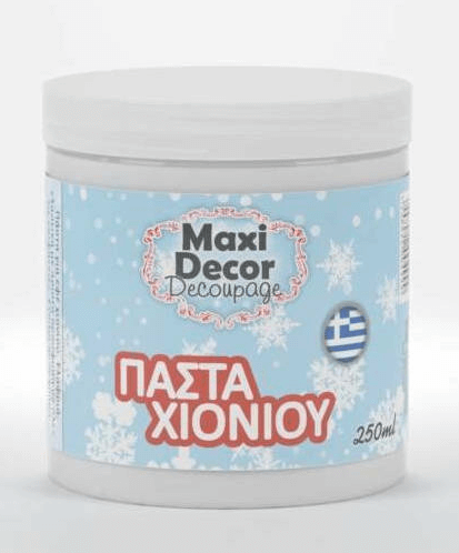Maxi Decor Πάστα Χιονιού 250ml