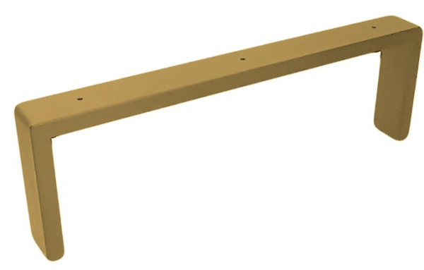 Μεταλλικό Πόδι Επίπλου (1 τεμάχιο) Νο207 - 120 Χρυσό Ματ (Y12cm x 37cm) Roline