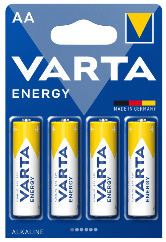 Varta Energy Αλκαλικές Μπαταρίες AA 1.5V 4τμχ