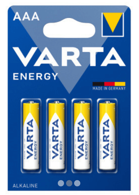 Varta Μπαταρίες Αλκαλικές 1,5V Energy Simply AAA (4τεμ)