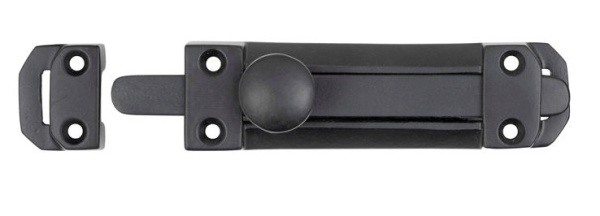 Roline Σύρτης για Τοποθέτηση σε Πόρτα 1.5x10cm σε Μαύρο Χρώμα K304