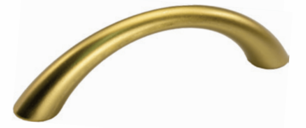 Λαβή επίπλων χρυσό ματ 6.4cm. 130/64