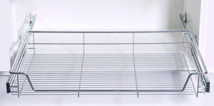 Συρτάρι Συρμάτινο Π460xΒ180xΥ460mm με Τηλεσκοπικό Μηχανισμό Κ500mm